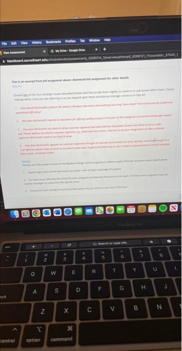 II: 1 if 1 Choose two of the four strategic