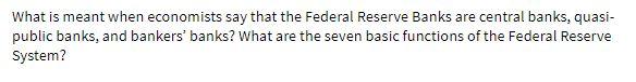 What is meant when economists say that the