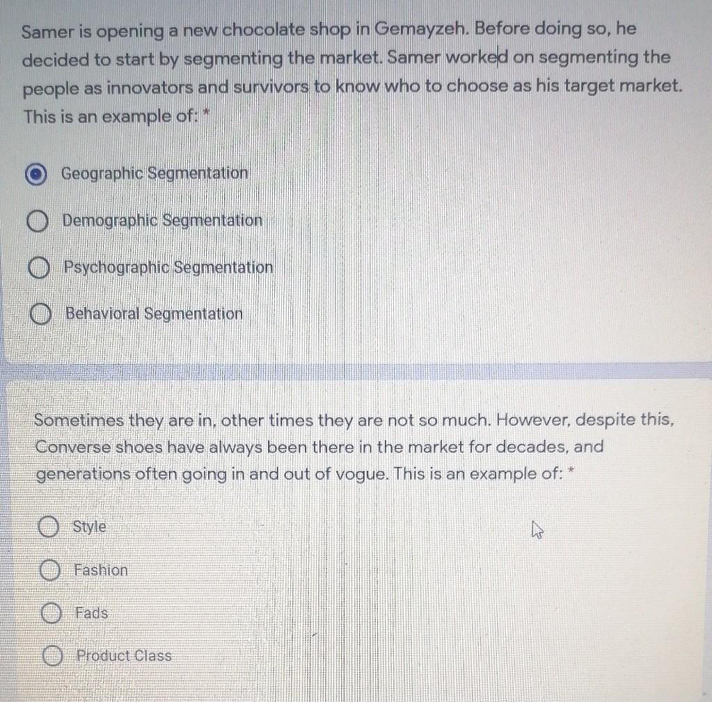 Samer is opening a new chocolate shop in