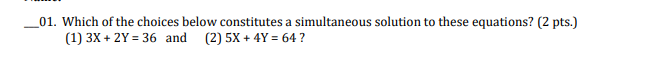 _01. Which of the choices below constitutes a