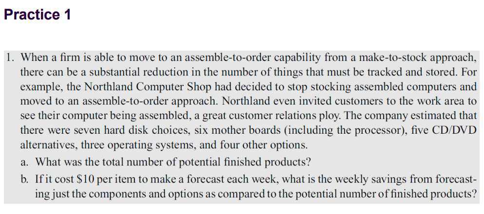 1. When a firm is able to move to an