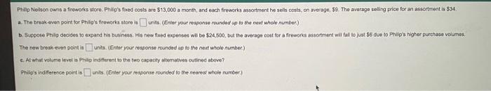 19 Philip Nelson out a fireworks atoru Philip's