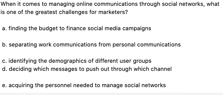 When it comes to managing online communications