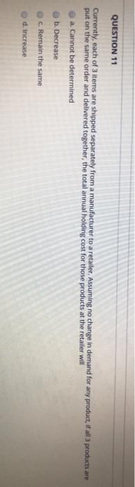 QUESTION 7 A bottle of vitamins containing 30