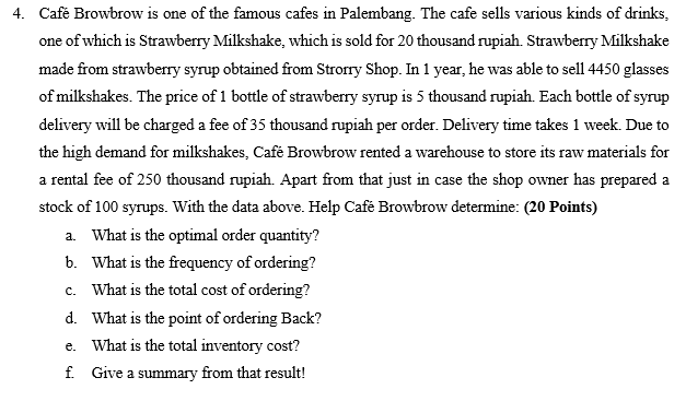 4. Caf Browbrow is one of the famous cafes in