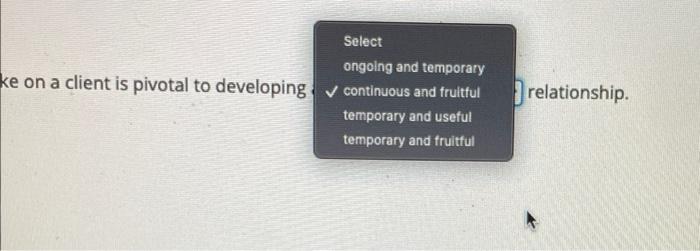 The first impression you make on a client is