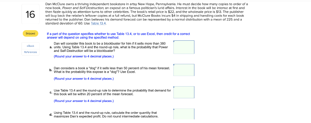 16 Dan McClure owns a thriving independent