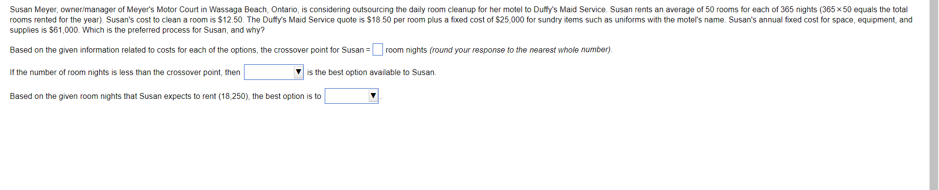 Susan Meyer, owner/manager of Meyer's Motor Court