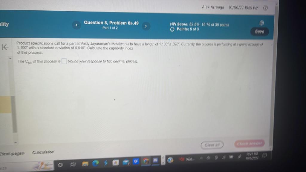 1.100 with a standard deviation of 0.010.