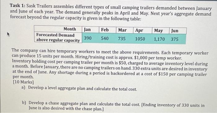 please answer, with correct values Mar Task 1: