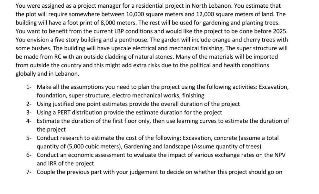 please solve part 1 You were assigned as a