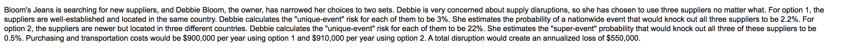 a) The probability that all three suppliers will