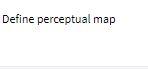 Define perceptual map