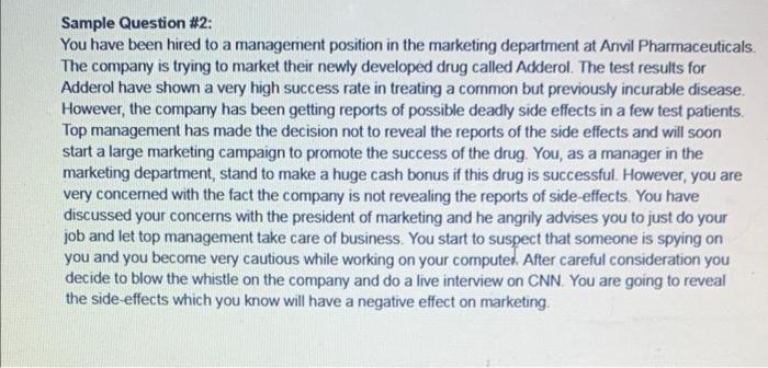 please answer as per question asked Sample