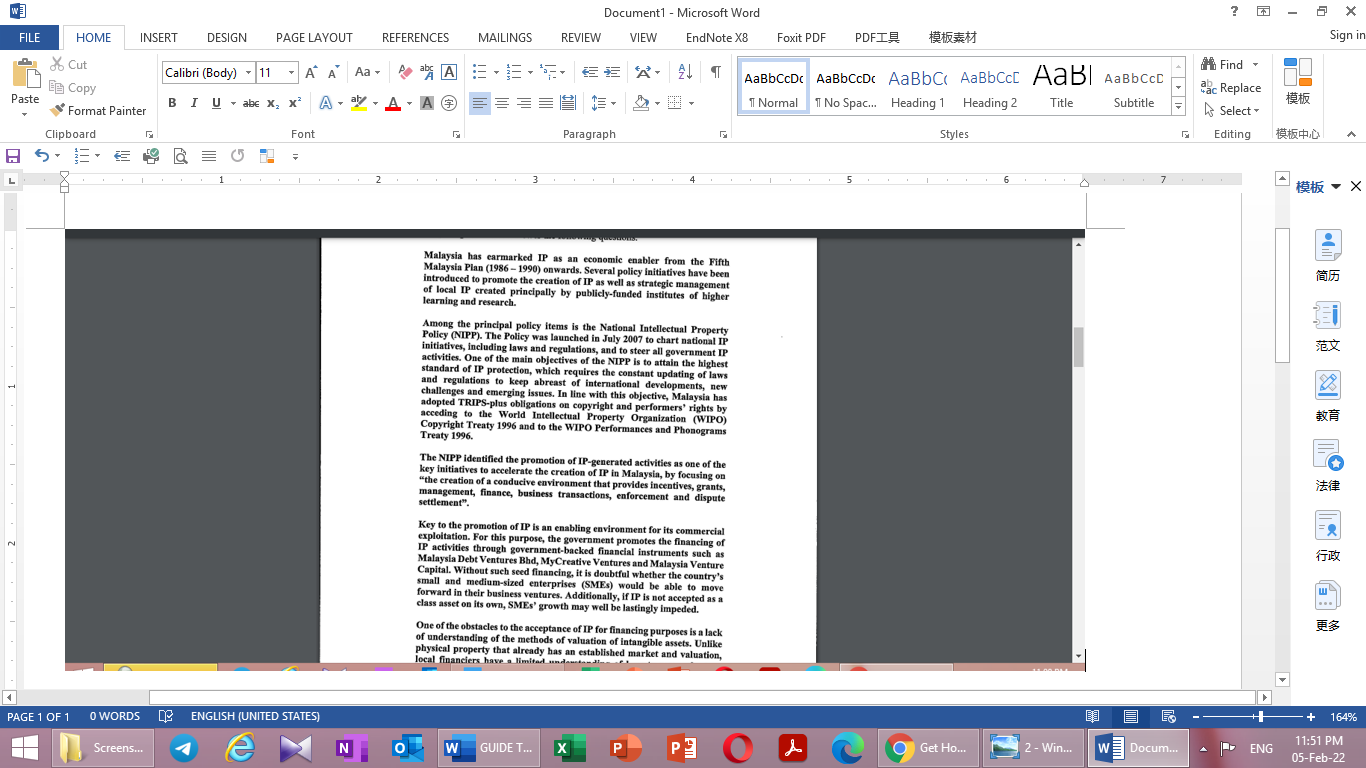 W] w Document1 - Microsoft Word ? - FILE HOME