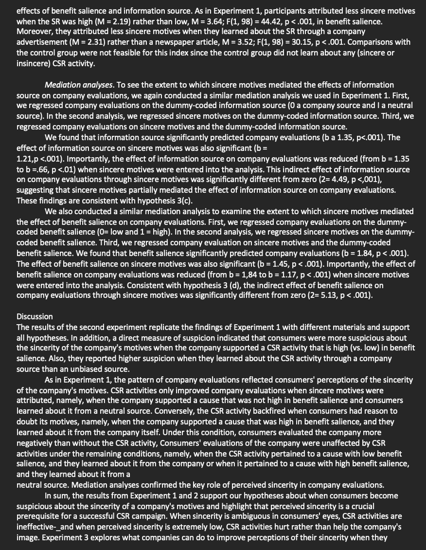 Required to post a summary for other students in