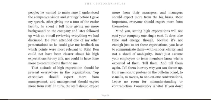 You will summarize given chapter and relate tips