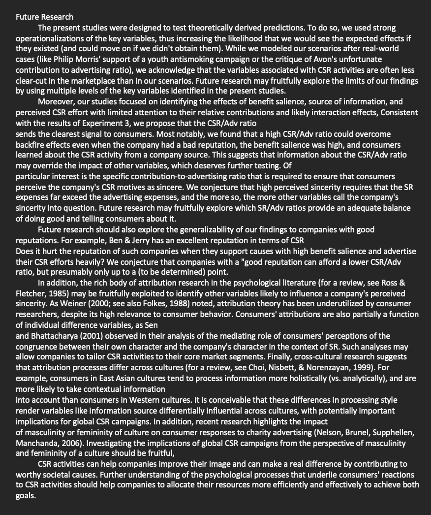 Required to post a summary for other students in