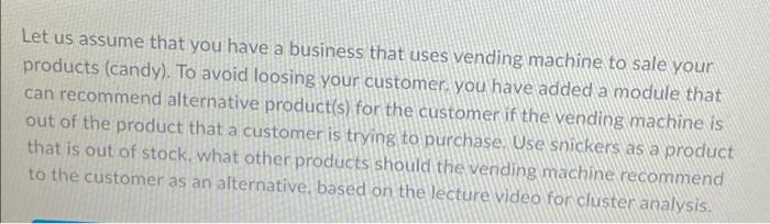 Let us assume that you have a business that uses