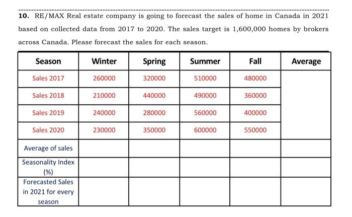 Note - can you do it on paper if possible. 10.