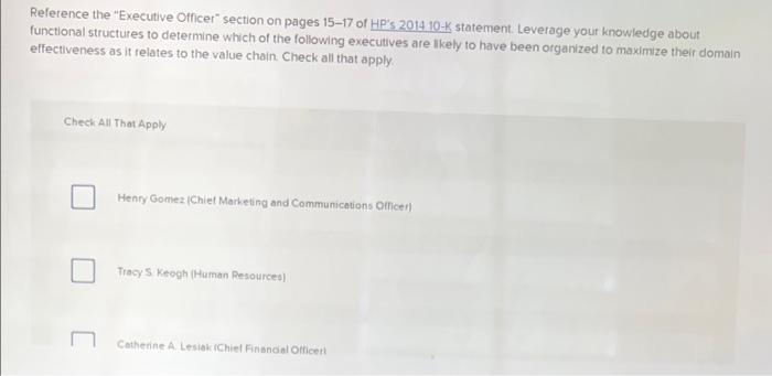 Required information Module 11: Client Assignment