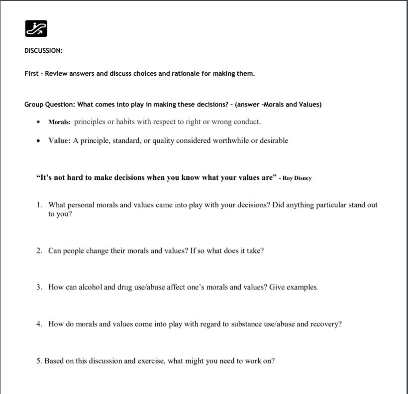 Q: It is a personal question about morals and