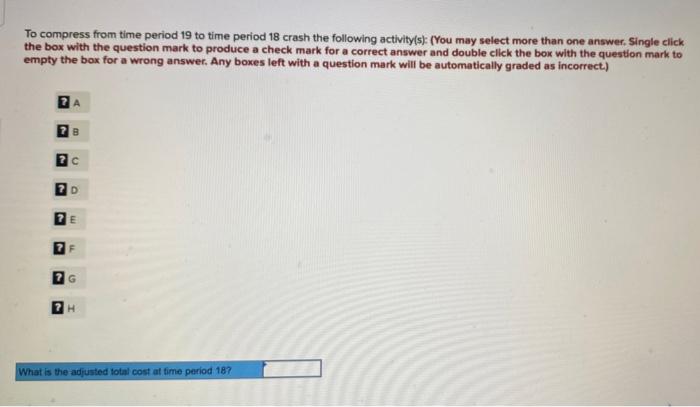 Use the following information to compress one