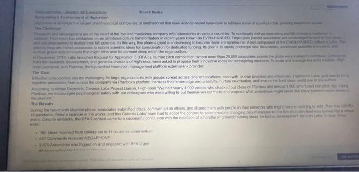 i need the answer fast please Aalton Total Marks