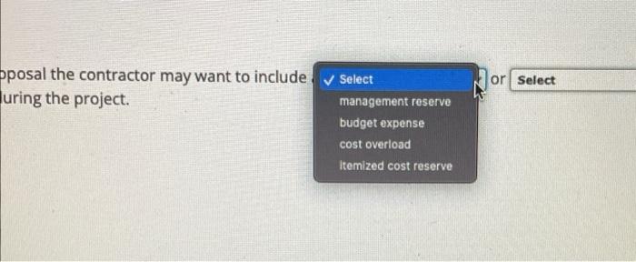 In the cost section of the proposal the