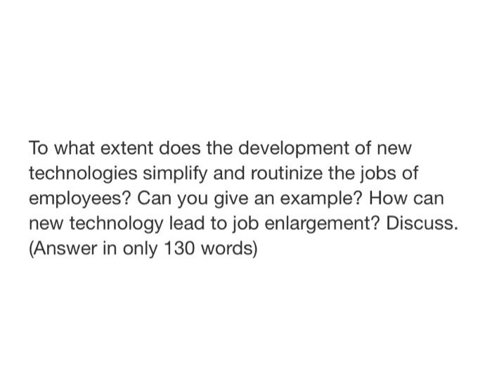 To what extent does the development of new