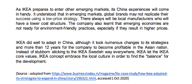 Based on the case study, describe the main