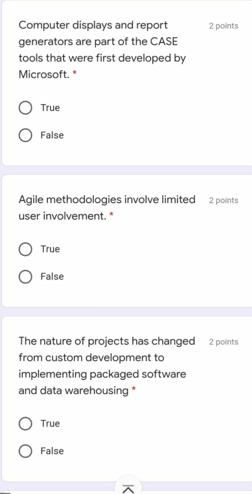 Time and resource constraints is not 2 points a
