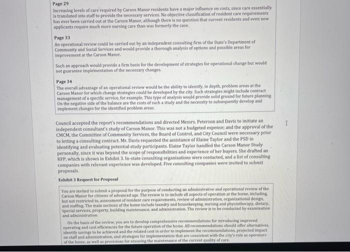 Case Study 12. Answer immediate issue using the