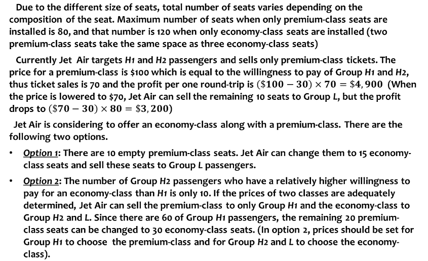 Jet Air is the only airline which fly between two