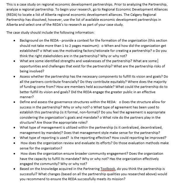 . This is a case study on regional economic