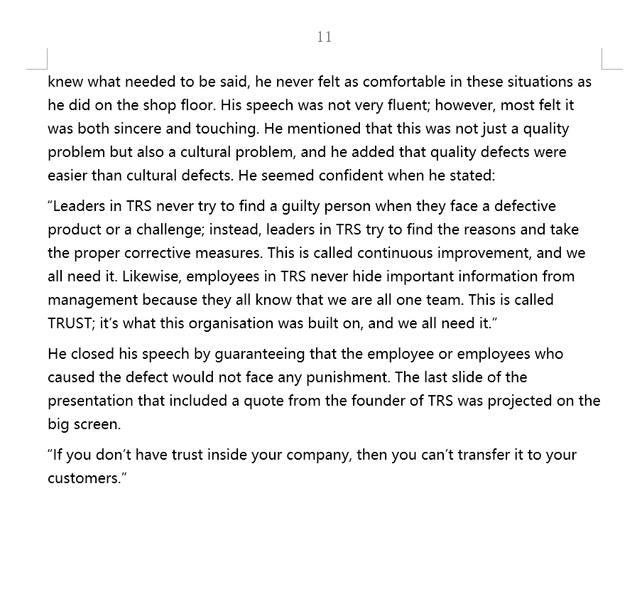 Please read the case, then answer the questions