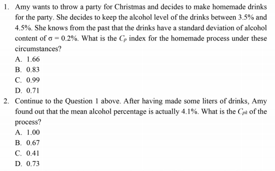 Could I get an answer for Question 2. Answer to