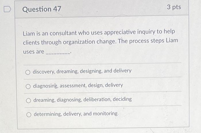 please answer all Question 46 3 pts In the class