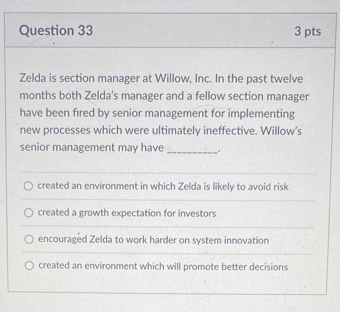 please answer all Question 30 3 pts Thelma was