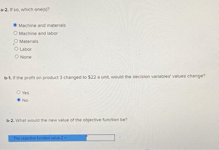 Given this linear programming model, solve the
