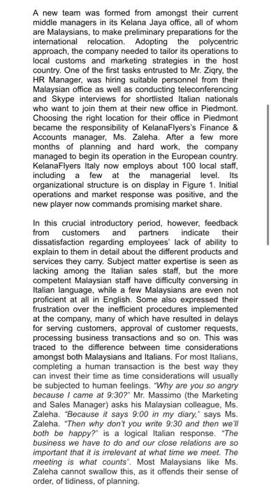 CASE STUDY: ORGANIZATIONAL DEVELOPMENT