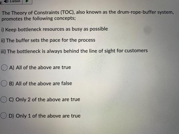 Question 24 (1.5 points) Listen The throughput