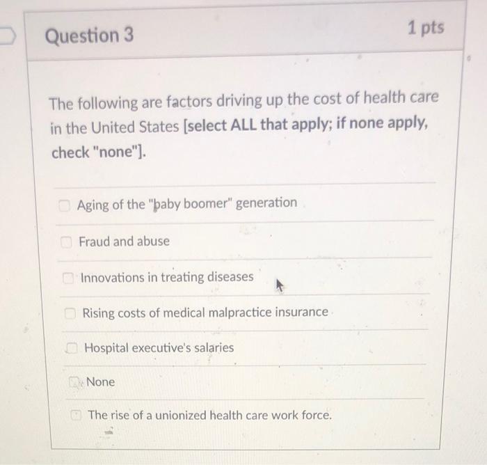 Question 1 1 pts The first state to establish a