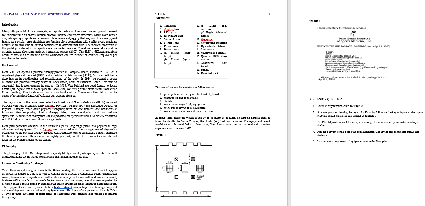 THE PALM BEACH INSTITUTE OF SPORTS MEDICINE 1