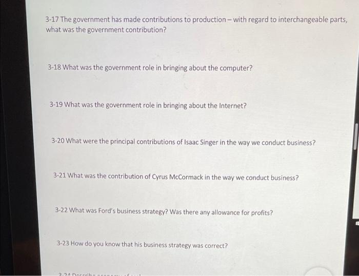 3-17 The government has made contributions to
