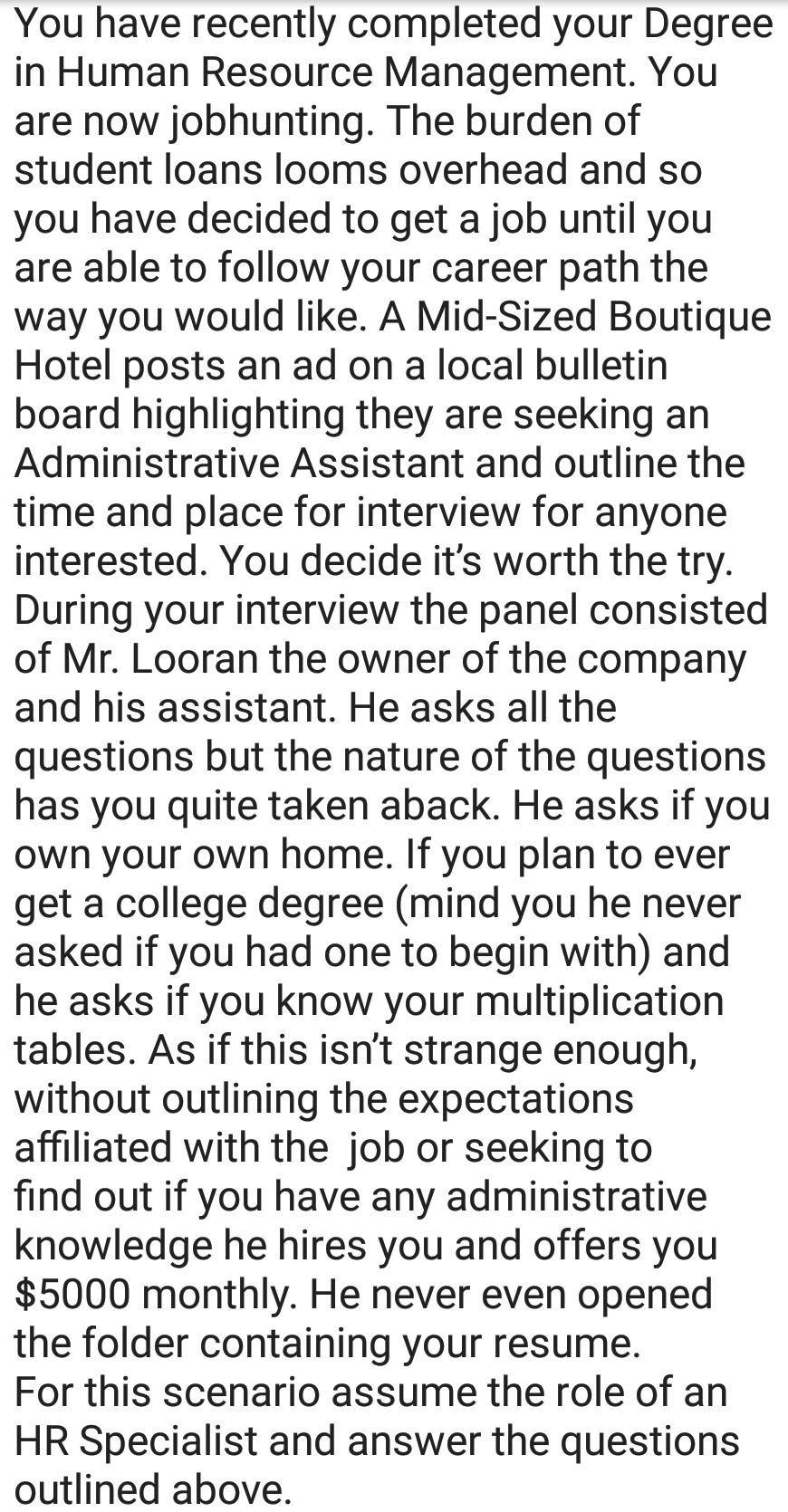 help please human resource Management .... You