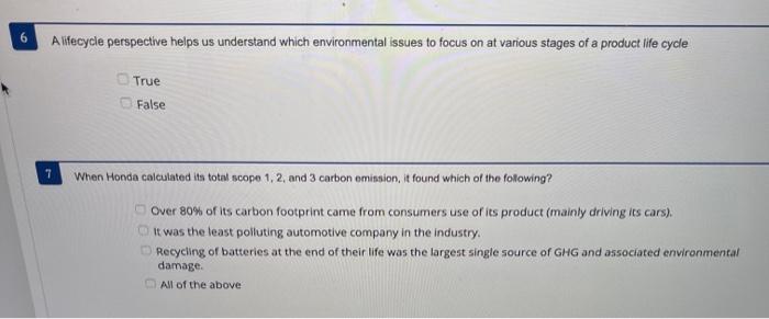 can someone help me with 6 and 7 please? 6 A