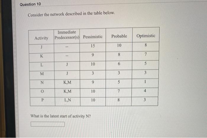 Moving to another question will save this