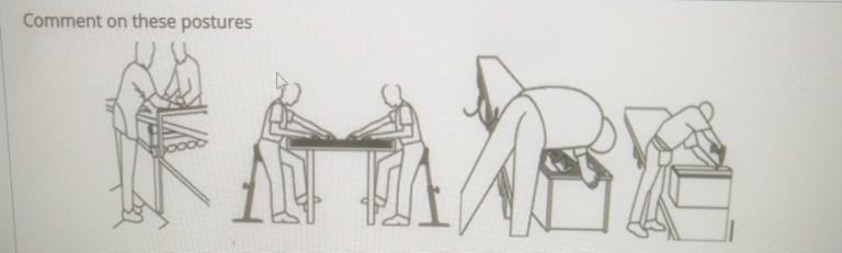 Comment on these postures