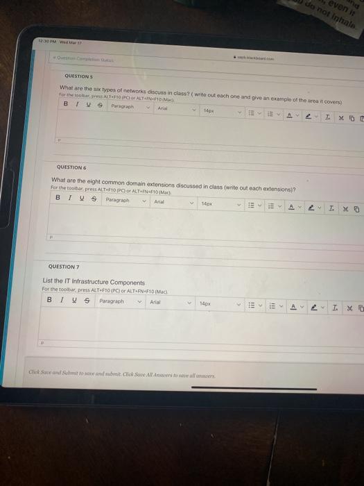 need help with these 3 questions even if do not